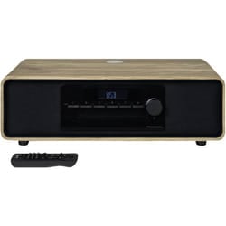 Thomson MIC300IDABBT set audio da casa Microsistema audio per la casa 60 W Nero, Legno