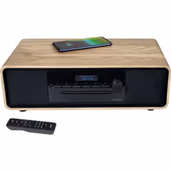 Thomson MIC300IDABBT set audio da casa Microsistema audio per la casa 60 W Nero, Legno - Vista aggiuntiva 3