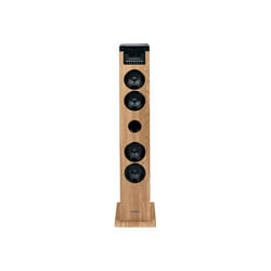 Thomson DS122CD set audio da casa Sistema home audio a torre 10 W Nero, Legno