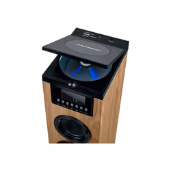 Thomson DS122CD set audio da casa Sistema home audio a torre 10 W Nero, Legno