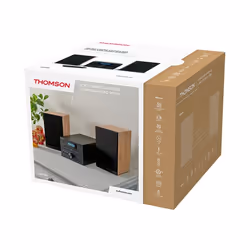 Thomson MIC122BT Microsistema audio per la casa 10 W Nero, Argento - Vista aggiuntiva 6