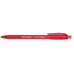 Papermate ComfortMate Rosso Penna a sfera retrattile a clip Medio 12 pz