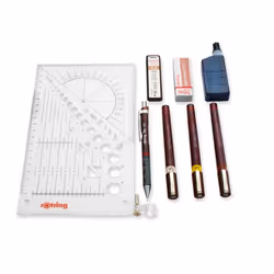 Rotring Isograph Set Scatola di carta - Vista aggiuntiva 2