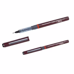 Rotring Tikky Graphic, Nero, Fine, Marrone, Polipropilene (PP), Rotondo, Inchiostro a base di pigmento