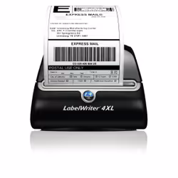 DYMO LabelWriter ™ 4XL, Termica diretta, 600 x 300 DPI, Nero, Argento