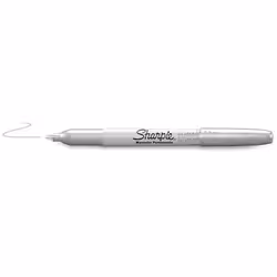 Sharpie Metallic, Argento, Punta sottile, Multicolore, Fine, AP, Metallo, Carta, Plastica