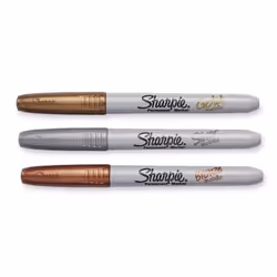 Sharpie Metallic marcatore permanente Punta sottile Oro