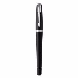 Parker Urban, Nero, Cromo, Sistema di riempimento della cartuccia, Blu, Alluminio, Ottone, Cromo, Pennino circolare, Acciaio ...