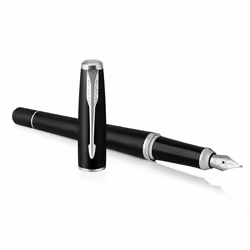 Parker Urban penna stilografica Sistema di riempimento della cartuccia Nero, Cromo 1 pz