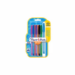 Papermate InkJoy 100ST, Fermaglio, Penna a sfera, Colori assortiti, 8 pz, Medio