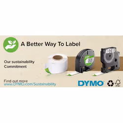 DYMO D1 - Durable Etichette - Nero su bianco - 12mm x 5.5m - Vista aggiuntiva 5