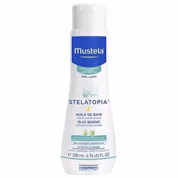 Mustela 3504105029036, Bath oil, 200 ml, Rinforzo, Bottiglia, Versare 2-3 tappi nella vasca del bagnetto e detergere delicata ...