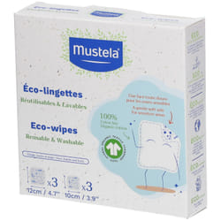 Mustela Eco Salviette Riutilizzabili 6pz