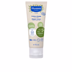 Mustela Pasta Protettiva Biologica 75ml, la tua alleata per proteggere la pelle delicata del tuo bambino. Formulata con ingre ...