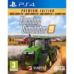 Focus Entertainment Farming Simulator 19 - Premium Edition, PlayStation 4, Modalità multiplayer, E (tutti), Supporto fisico