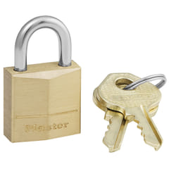 MASTER LOCK 120EURD lucchetto per bagaglio Luggage key lock Ottone Ottone, Argento