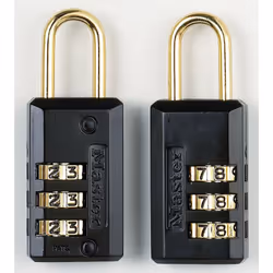 Adatto alla maggior parte delle cerniere Il lucchetto a combinazione programmabile Master Lock n. 646EURT è dotato di un corp ...