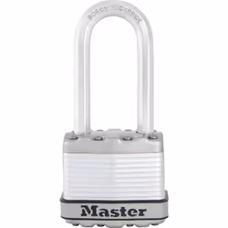 MASTER LOCK M1EURDLH, Lucchetto convenzionale, Blocco tasto, Chiusura diversa, Recinto, Garage, Cancello, Hangar, Armadietto ...
