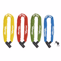 MASTER LOCK 8391EURDPROCOL, Blocco per catena, Blu, Verde, Rosso, Giallo, Acciaio, Acciaio, Nylon, Acciaio