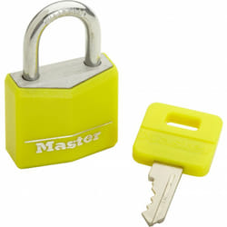 Master Lock - Lucchetto con chiave in alluminio, l.30 mm