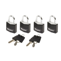 MASTER LOCK 9120EURQBLK lucchetto per bagaglio Lucchetto per bagagli Alluminio Nero