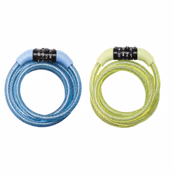 MASTER LOCK 8143EURDPROCOL, Antifurto, Blu, Verde, Vinile, Acciaio, Combinazione a 4 cifre, 1200 mm