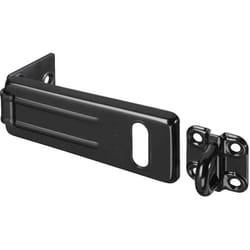 Master Lock - Portalucchetto in acciaio nero opaco 115 mm