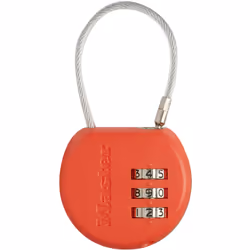 MASTER LOCK 4671EURDCOL, Lucchetto a combinazione per bagagli, Ogni marca, Acrilonitrile butadiene stirene (ABS), Blu, Verde, ...