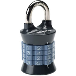 Master Lock 1535EURDCOL Lucchetto con Combinazione, Colore Casuale, 7,4 x 3,7 x 3,7 cm