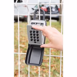 MASTER LOCK 5422EURD cassaforte Cassetta di sicurezza portatile Nero, Grigio - Vista aggiuntiva 4
