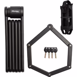 Lucchetto per bicicletta:Universale, per tutti i tipi of biciclette, of strada, mountain, pieghevoli o elettricheResistente a ...