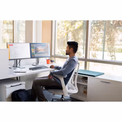 HP E-Series E24 G4 23.8" Full HD LCD Nero, Argento - Vista aggiuntiva 8