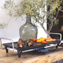 Livoo DOM174 piano cottura teppanyaki 2000 W Libera installazione Metallo