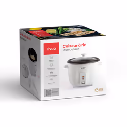 Livoo DOC111 cuoci riso 1,5 L 500 W Bianco - Vista aggiuntiva 5