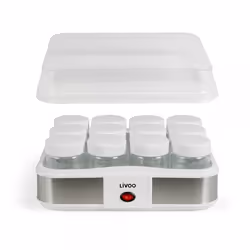 Livoo DOP156 yogurtiera 1,2 L Formaggi, Yogurt 21,5 W - Vista aggiuntiva 6