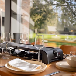 Livoo DOC185 griglia per raclette 12 persona(e) 1800 W Nero - Vista aggiuntiva 3