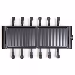 Livoo DOC185 griglia per raclette 12 persona(e) 1800 W Nero - Vista aggiuntiva 5