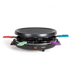 Livoo DOC207 griglia per raclette 6 persona(e) 800 W Nero
