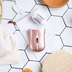Livoo DOS167P epilatore 32 pinzette Rose Gold, Bianco