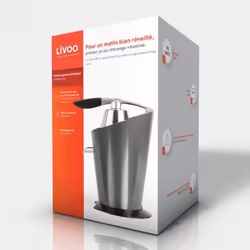 Livoo DOD164 spremiagrumi Estrattore di succo 160 W Grigio - Vista aggiuntiva 4