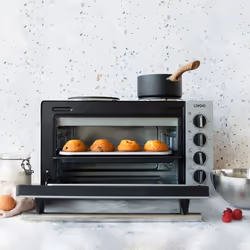 Livoo DOC211 cucina Fornetto da appoggio Elettrico Piastra sigillata Grigio