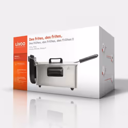 Livoo DOC216 friggitrice Singolo 3 L Indipendente 2000 W Acciaio satinato - Vista aggiuntiva 5