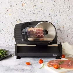Livoo DOM396 affettatrice Elettrico 150 W Nero Metallo - Vista aggiuntiva 6