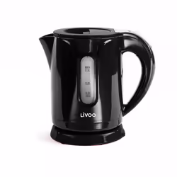 Livoo DOD114N, 0,8 L, 1100 W, Nero, Plastica, Indicatore del livello dell'acqua, Arresto di sicurezza contro il surriscaldame ...
