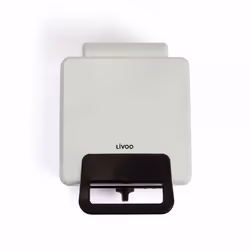 Livoo DOP206 piastra per waffle 2 waffle 1200 W Nero, Bianco - Vista aggiuntiva 6