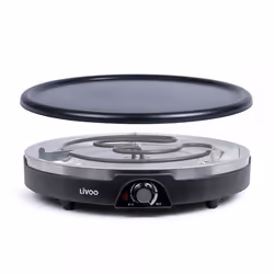 Livoo DOC239 crepiera 1 crepe 1350 W Nero - Vista aggiuntiva 5