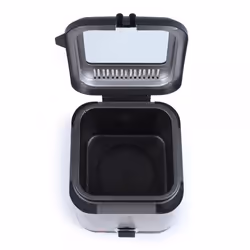 Livoo DOC240 friggitrice Singolo 1,5 L 900 W Nero, Acciaio inox