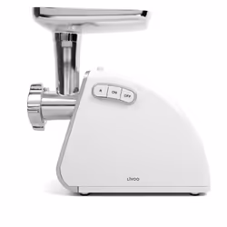 Il tritacarne Livoo DOP224 ha 3 griglie per tritare e un disco per biscotti. Potenza: 400 W Portata 1,5 kg al minuto 3 grigli ...
