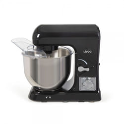 Livoo DOP190N sbattitore Sbattitore con base 1000 W Nero, Acciaio satinato