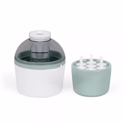 Livoo DOM461, Macchina per frullati gelato, 1 L, 1 ciotole, Nero, Verde, Translucent, Bianco, 40 min, 175 mm